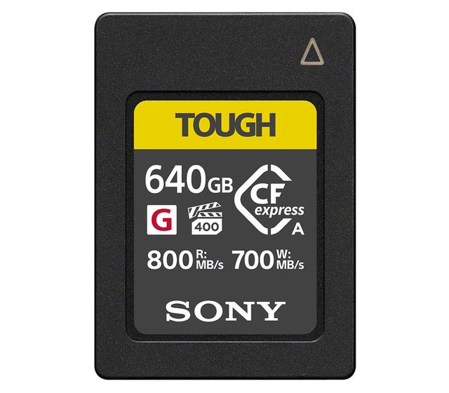 Карта памяти Sony CFexpress Type A 640GB Tough R800/W700