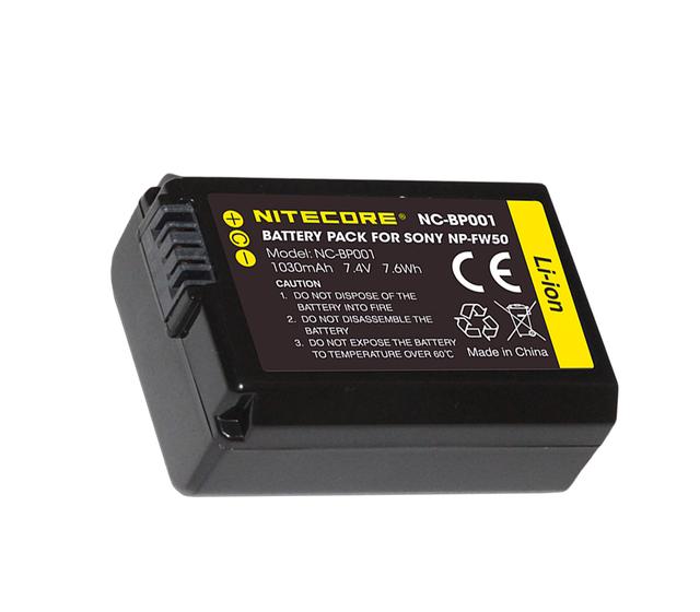 Аккумулятор Nitecore NP-FW50 (NC-BP001)