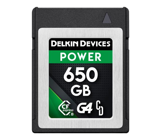 Карта памяти Delkin Devices CFexpress Type B 650GB Power G4 (R1780/W1700)