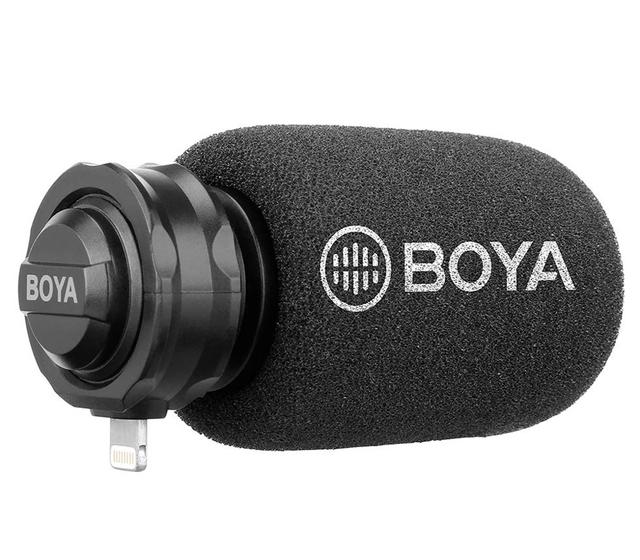 Микрофон Boya BY-DM200, для смартфонов Apple, стерео, Lightning
