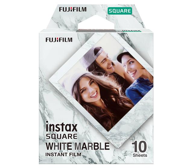 Картридж Fujifilm Instax SQUARE белый мрамор, 10 снимков