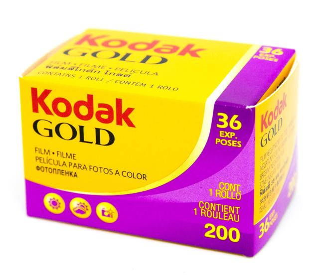 Фотопленка Kodak Gold 200, 36 кадров