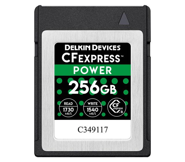 Карта памяти Delkin Devices CFexpress Type B 256Gb Power, чтение 1730, запись 1540 Мбайт/с
