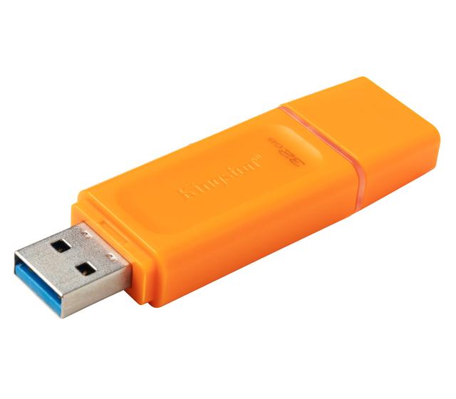 Накопитель Kingston USB3.2 Flash 32GB DataTraveler Exodia, оранжевый