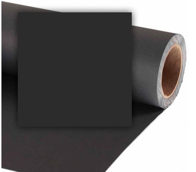 Фон VIBRANTONE 10 Black, бумажный, 2.1 x 6 м, черный