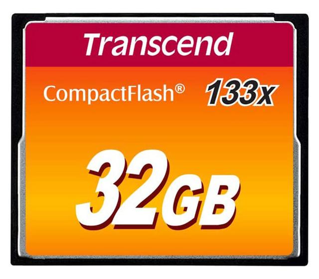 Карта памяти Transcend CompactFlash 32GB  133x Ultra Speed (TS32GCF133)