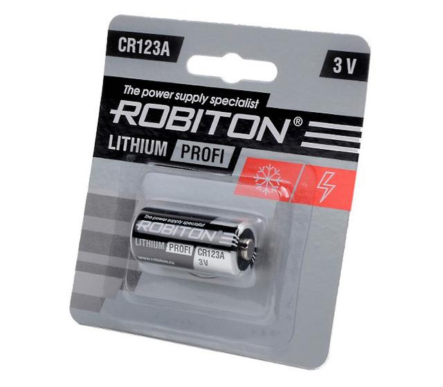 Батарейка Robiton CR123A BL1, 1 шт.