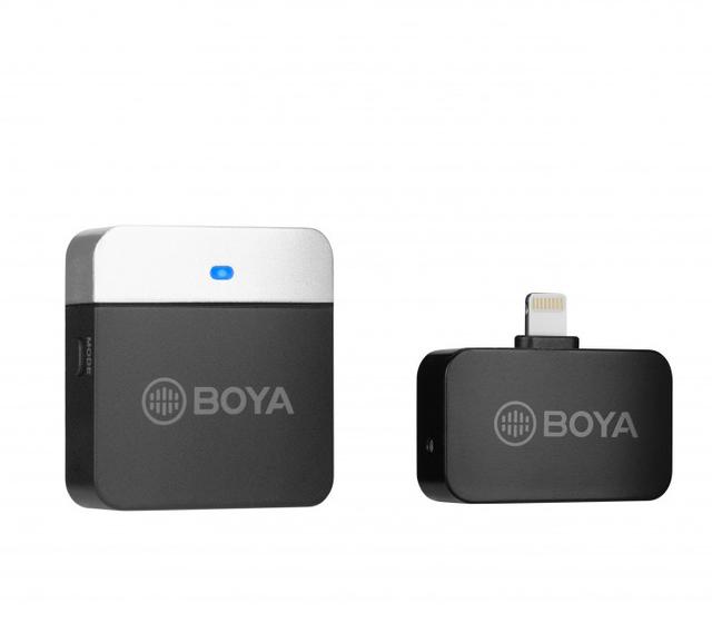 Беспроводная система Boya BY-M1LV-D 2,4 ГГц, цифровая, Lightning