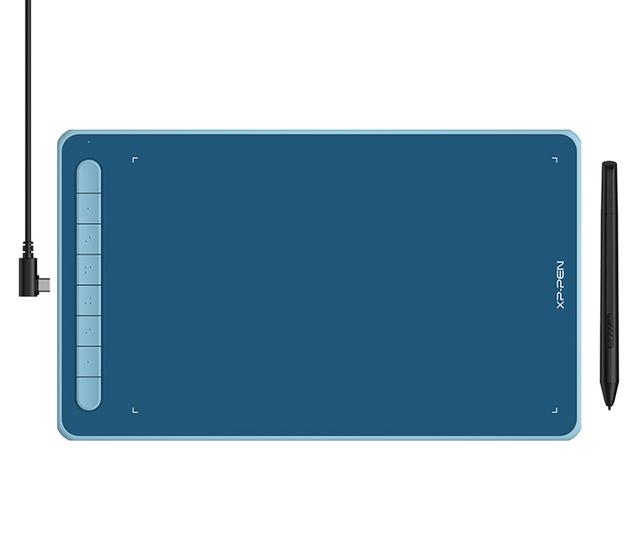 Графический планшет XP-Pen Deco L, 25х15 см, синий