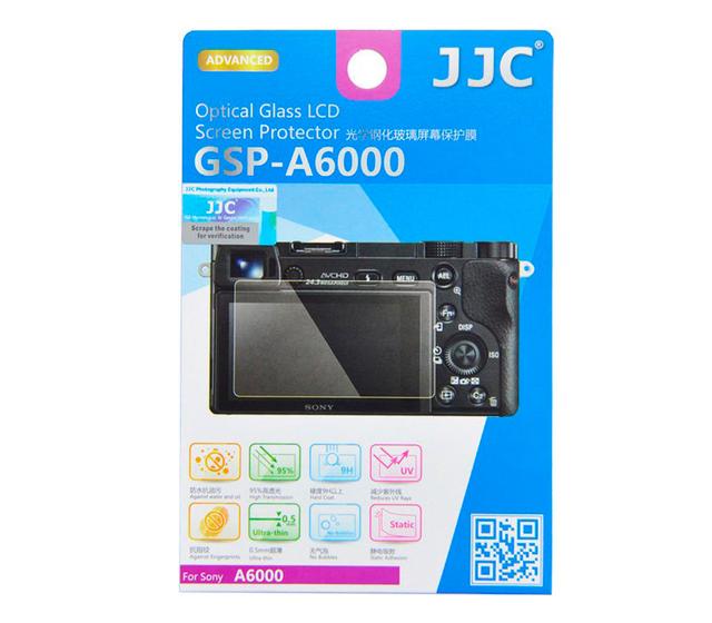 Защитное стекло JJC для Sony A6600/A6400/A6300/A6100/A6000/A5000