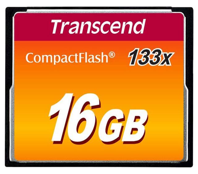 Карта памяти Transcend CompactFlash 16GB 133x Ultra Speed (TS16GCF133) (уцененный)
