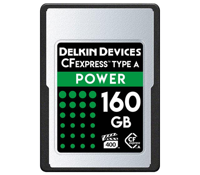 Карта памяти Delkin Devices Power, CFexpress Type А 160Gb, чтение 880, запись 790 Мбайт/с