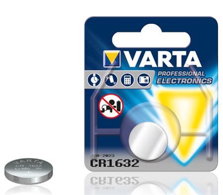 Батарейки Varta CR1632, 3V