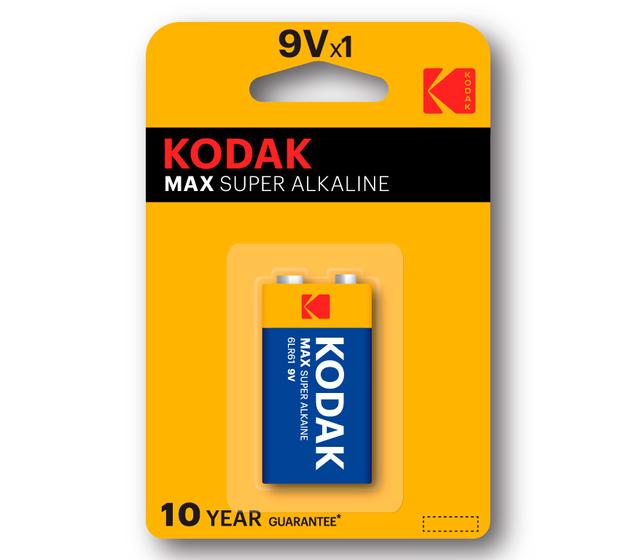 Батарейка Kodak MAX 9V «Крона» 6LR61-1BL [K9V-1]