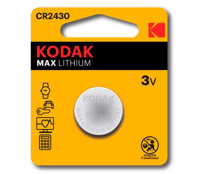 Батарейка Kodak CR2430 MAX, 1 шт.