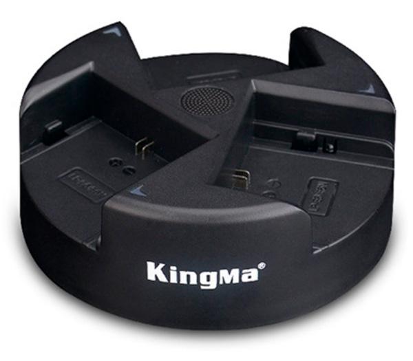 Зарядное устройство Kingma BM045-LPE6, для 3x Canon LP-E6, USB