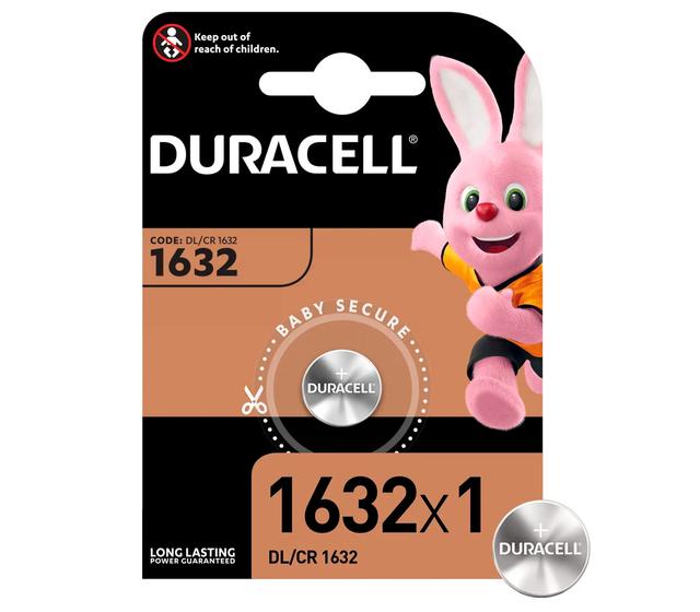 Батарейка Duracell CR1632, 1 шт.