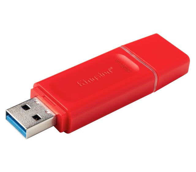 Накопитель Kingston USB3.2 Flash 64GB DataTraveler Exodia, красный