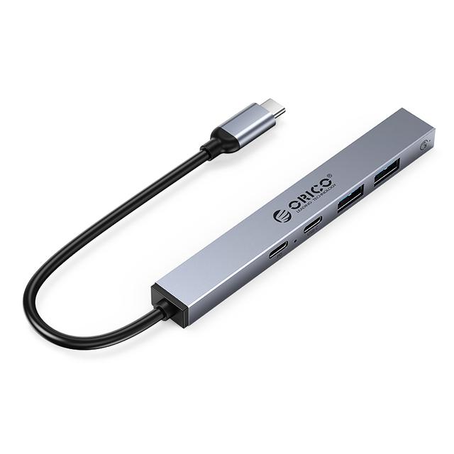 USB-хаб Orico BHC1-5CP, 3х USB-A + 2х USB-C, 5 Гбит/с, PD 60 Вт