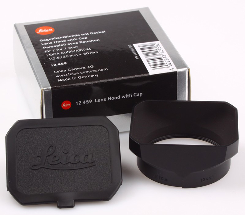 Leica бленда с крышкой для объективов Summarit-M 35/2.5 и 50/2.5 от Яркий Фотомаркет