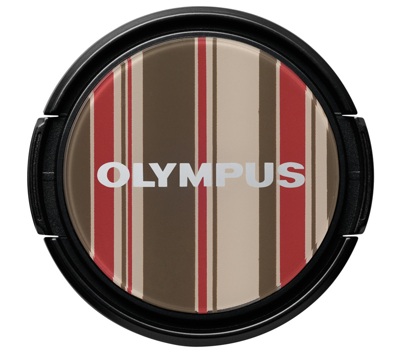 Крышка для объектива Olympus LC-37PR Brown&red stripes, 37 мм от Яркий Фотомаркет