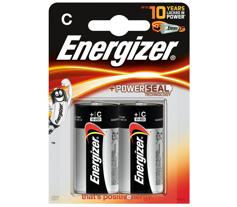 Батарейки Energizer Base C, 2 шт. от Яркий Фотомаркет