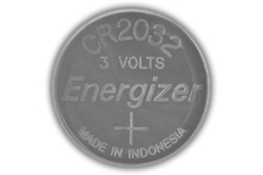 Small energizer electronic battery cr2032