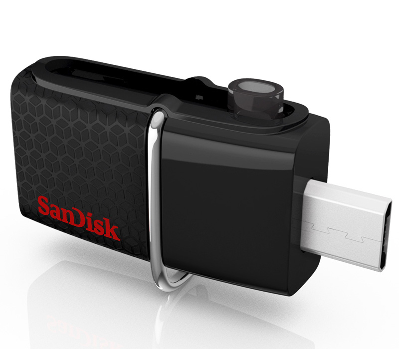 Накопитель SanDisk USB3 & microUSB Flash 16GB  Ultra Dual от Яркий Фотомаркет