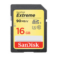 Карта памяти SanDisk SDHC 16GB  Extreme Class 10 U3 UHS-I 90 MB/s (SDSDXNE-016G-GNCIN)