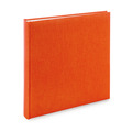 Фотоальбом Goldbuch 30х31 см, 60 страниц, тканевая обложка (лён), оранжевый