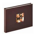 Фотоальбом Walther 22 x 16 см 40 страниц Fun, коричневый