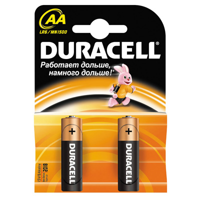 Батарейки Duracell AA (2 шт.) от Яркий Фотомаркет