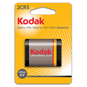 Батарейки Kodak 2СR5 [KL2CR5-1] от Яркий Фотомаркет