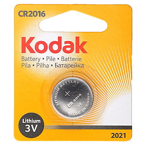 Батарейки Kodak MAX CR2016-1BL 3V от Яркий Фотомаркет
