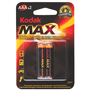 Батарейки Kodak MAX LR03-2BL [K3A-2] (2 шт.) от Яркий Фотомаркет