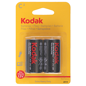 Батарейки Kodak R14-2BL Heavy Duty [KCHZ-2] (2 шт.) от Яркий Фотомаркет