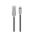 USB-кабель Devia Storm Zinc Alloy (USB-A / Lightning), черный