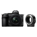 Беззеркальный фотоаппарат Nikon Z5 Kit 24-50mm f/4-6.3 + FTZ адаптер