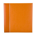 Фотоальбом Мирам 500 фото 10х15 см., пластиковые листы на кольцах оранжевый