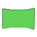 Фон Lastolite тканевый хромакей на раме, 2х4 м, зеленый