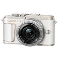 Беззеркальный фотоаппарат Olympus Pen E-PL10 Kit 14-42 EZ, белый