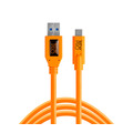 Кабель Tether Tools TetherPro USB 3.0 to USB-C, 4.6 м, оранжевый