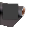 Фон Colorama Black, бумажный, 1.35x11м, черный 