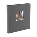 Фотоальбом Goldbuch 30х31 см, 60 страниц, Bella Vista, черные листы, серый