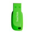 Накопитель SanDisk USB2 Flash 32GB Cruzer Blade, зеленый