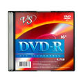 Диск VS DVD+R 4,7 GB 16x Slim, 1шт