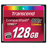 Карта памяти Transcend CompactFlash 128GB 800x Premium (120 Mb/s) уцененный