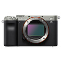 Беззеркальный фотоаппарат Sony Alpha a7C Body, серебристый.