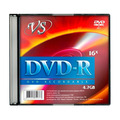 Диск VS DVD-R 4.7 GB 16x Slim 5 шт.