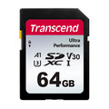 Карта памяти Transcend SDXC 64GB 340S UHS-I Class U3 V30 A2 160/50 Mb/s